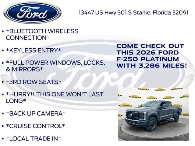 2026 Ford F-250 Platinum