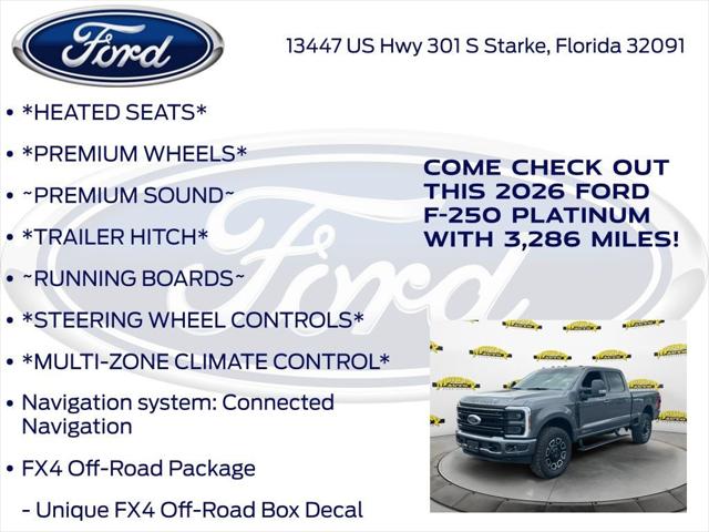 2026 Ford F-250 Platinum