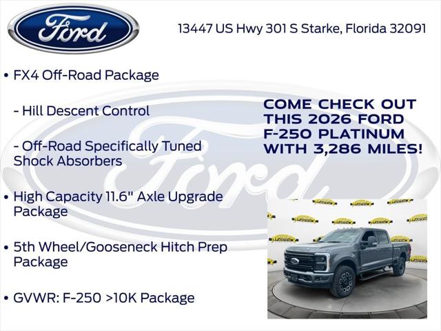2026 Ford F-250 Platinum