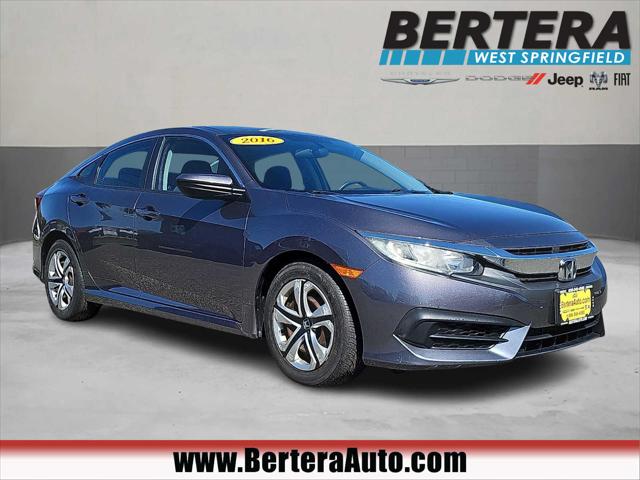 2016 Honda Civic LX for sale in West Springfield, MA