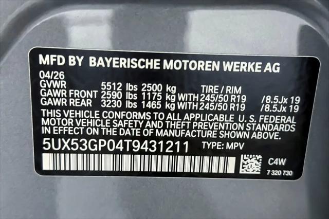 2026 BMW X3 30 xDrive