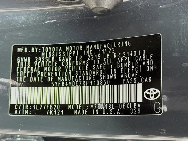 2024 Toyota Corolla LE