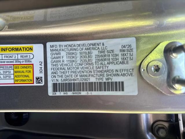 2026 Honda CR-V Hybrid AWD Sport-L