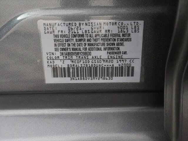 2021 Nissan Sentra SR Xtronic CVT