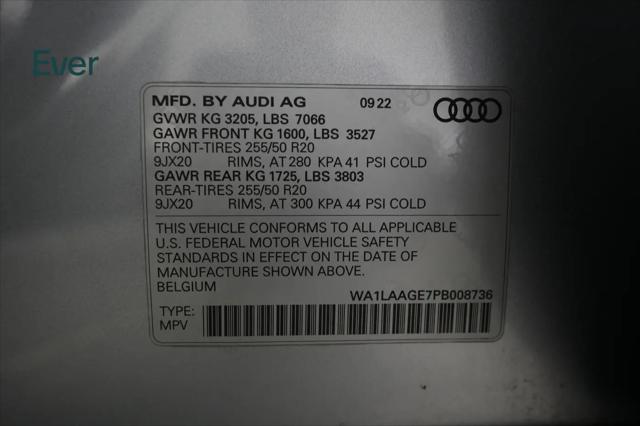 2023 Audi e-tron Premium Plus quattro