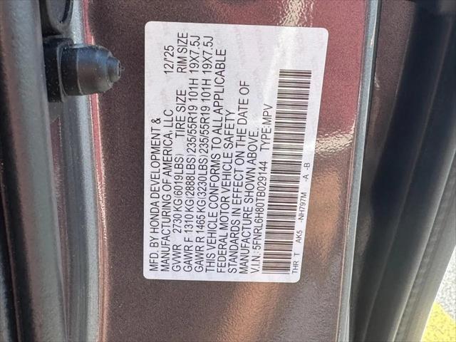 2026 Honda Odyssey Touring