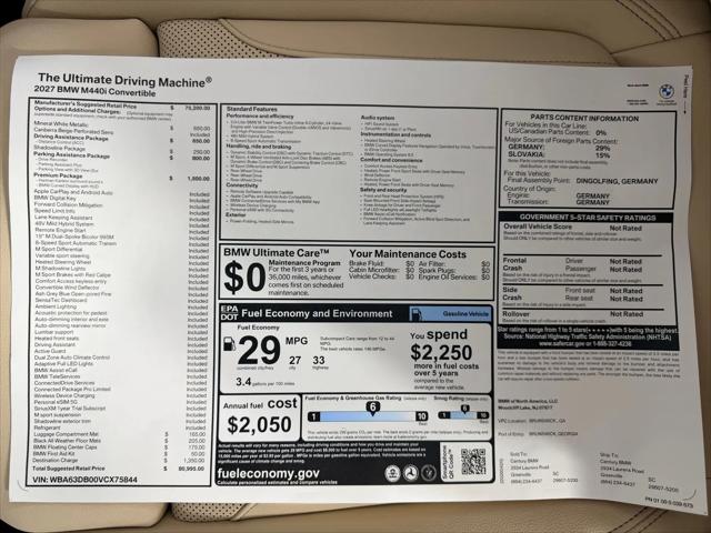 2027 BMW 4 Series M440i