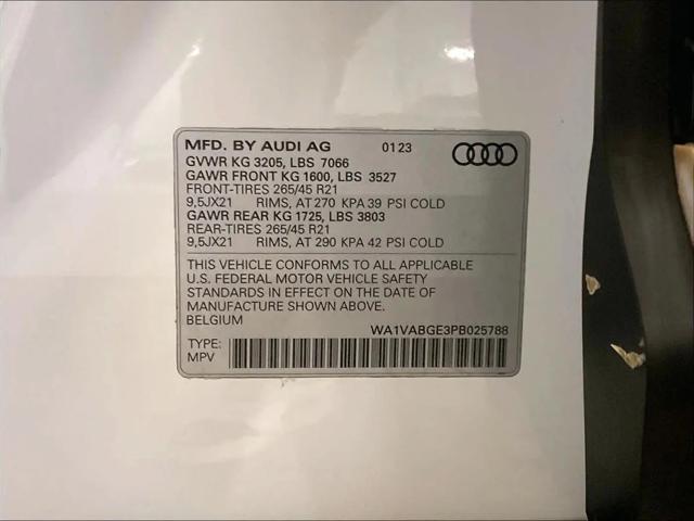 2023 Audi e-tron Premiumwe