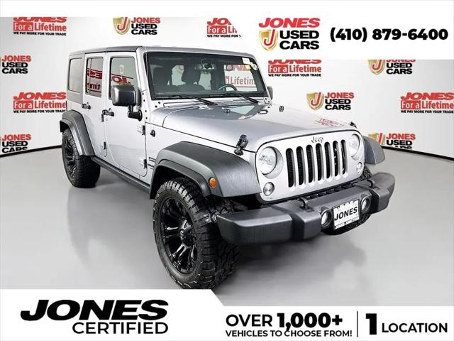 2017 Jeep Wrangler Unlimited Sport 4x4 for sale in Bel Air, MD