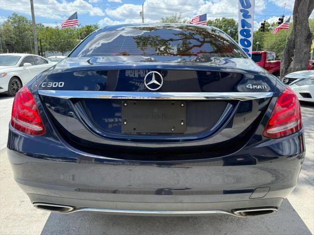 2015 Mercedes-Benz C-CLASS C 300 4MATIC