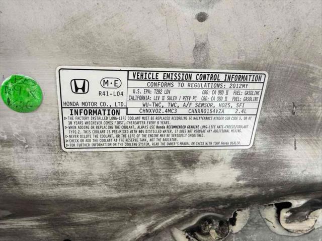 2012 Honda Accord 2.4 LX