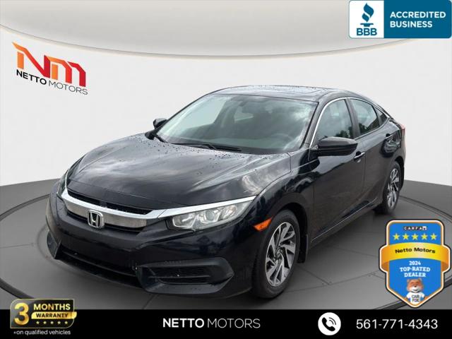 2016 Honda Civic EX for sale in West Palm Beach, FL