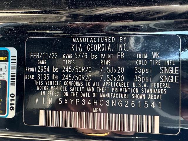 2022 Kia Telluride EX