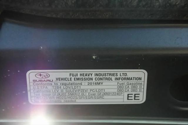2016 Subaru Crosstrek 2.0i Premium