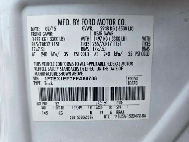 2015 Ford F-150 XL