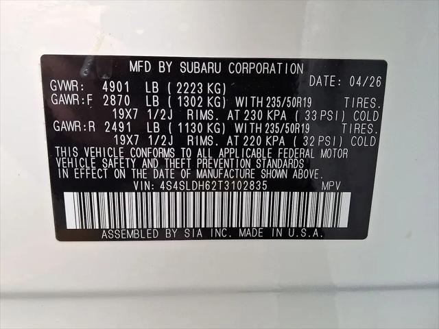 2026 Subaru Forester Sport
