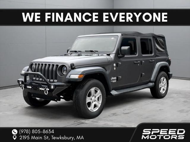 2018 Jeep Wrangler Unlimited Sport S 4x4 for sale in Tewksbury, MA