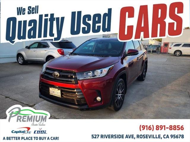 2017 Toyota Highlander SE for sale in Roseville, CA