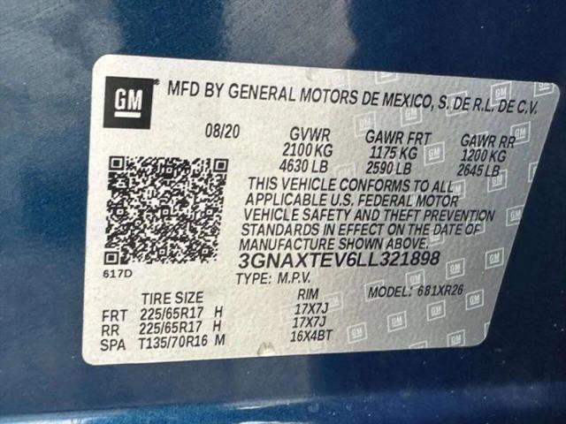 2020 Chevrolet Equinox AWD 2FL