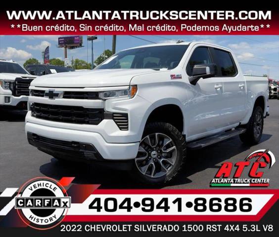 2022 Chevrolet Silverado 1500 4WD Crew Cab Short Bed RST for sale in Doraville, GA