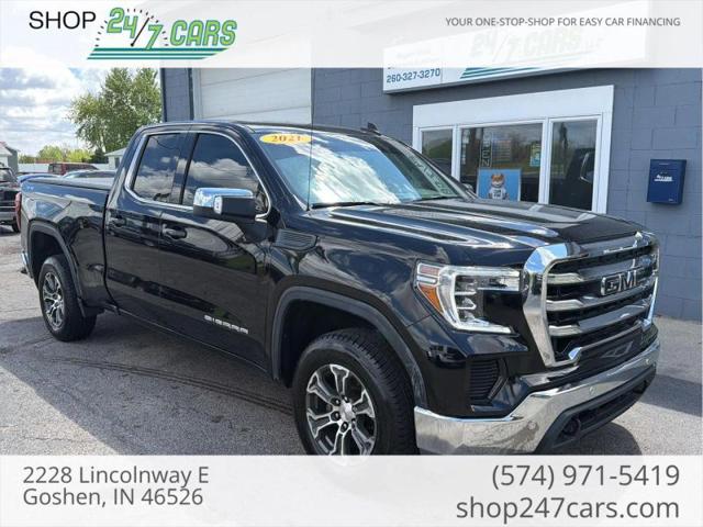 2021 GMC Sierra 1500 4WD Double Cab Standard Box SLE for sale in Larwill, IN