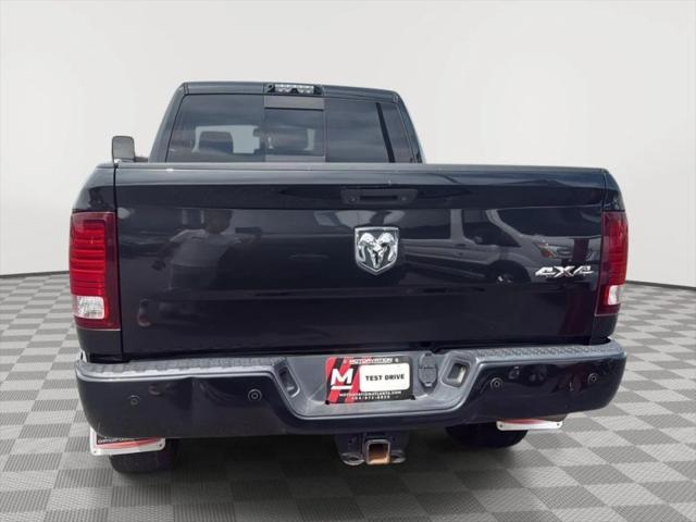 2018 Ram 3500 Laramie Mega Cab 4x4 6'4" Box
