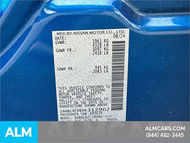 2025 Nissan Altima SR FWD