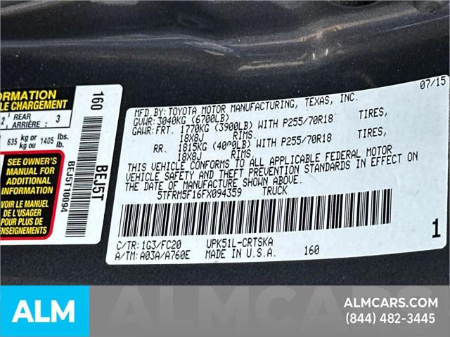 2015 Toyota Tundra SR5 4.6L V8