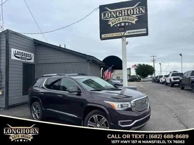 2017 GMC Acadia Denali for sale in Mansfield, TX