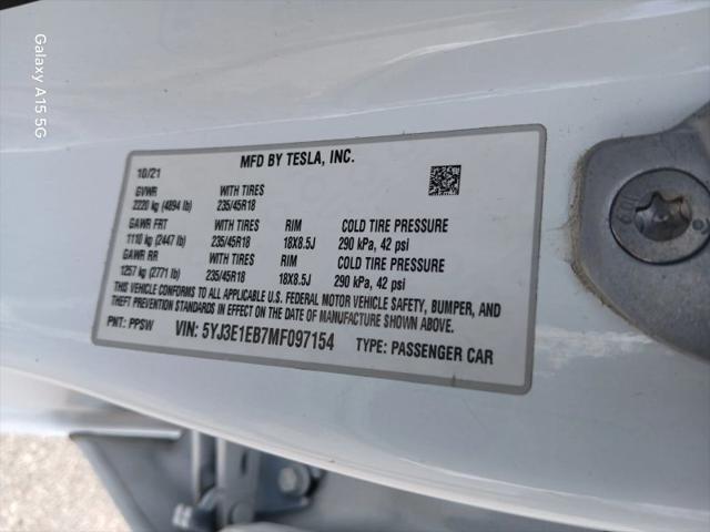 2021 Tesla Model 3 Long Range