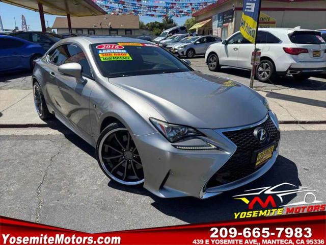 2016 Lexus RC 200t 200t for sale in Manteca, CA