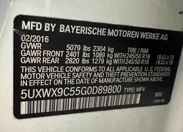 2016 BMW X3 xDrive28i