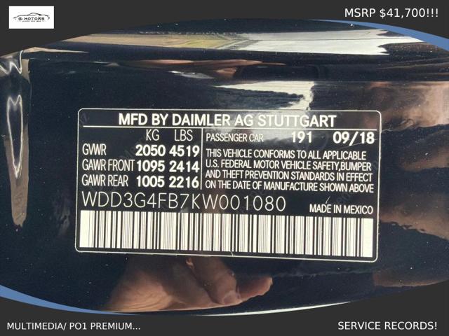 2019 Mercedes-Benz A 220 4MATIC