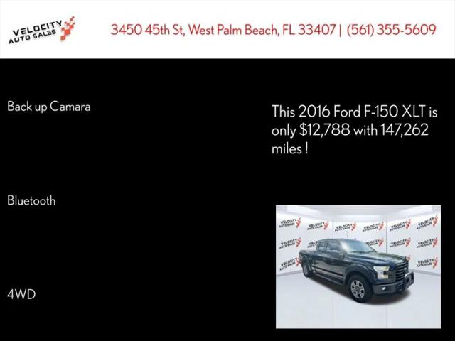 2016 Ford F-150 XLT