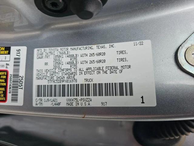 2023 Toyota Tundra Platinum