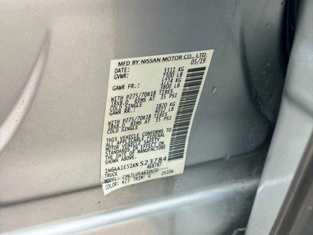 2019 Nissan Titan PRO-4X
