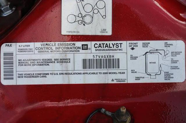 2000 Pontiac Firebird Formula