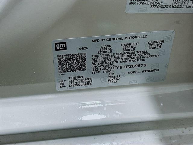 2026 GMC Sierra 3500HD Crew Cab, Long Bed, AT4, 4WD