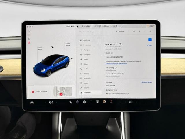 2020 Tesla Model 3 Long Range Dual Motor All-Wheel Drive