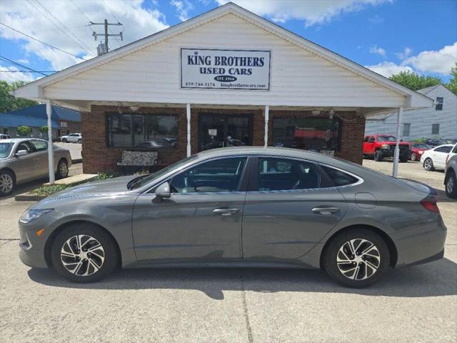 2021 Hyundai Sonata Blue