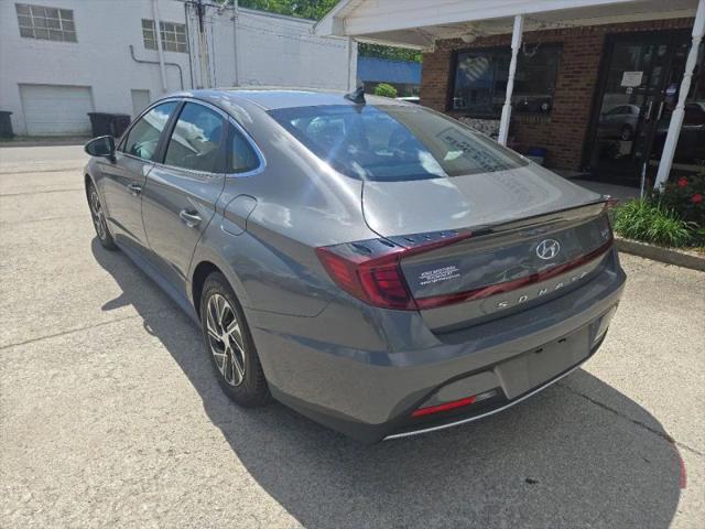 2021 Hyundai Sonata Blue