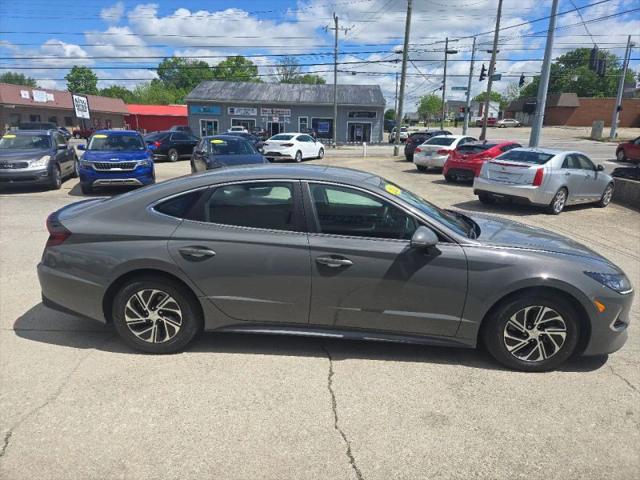 2021 Hyundai Sonata Blue