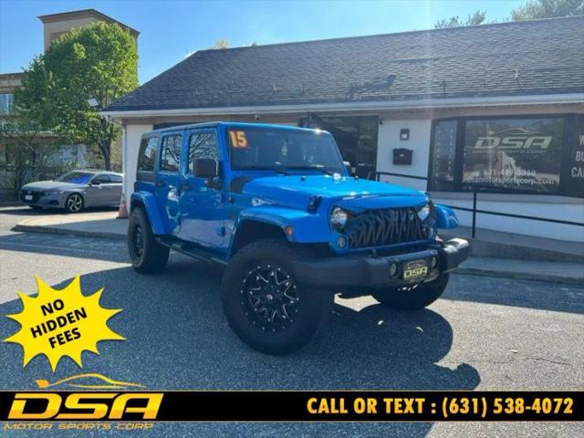 2015 Jeep Wrangler Unlimited Sahara for sale in Commack, NY