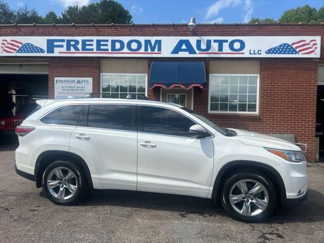 2016 Toyota Highlander Limited Platinum V6