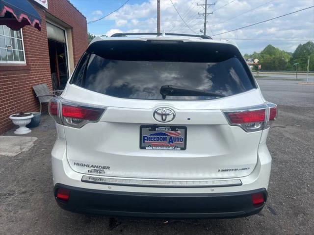 2016 Toyota Highlander Limited Platinum V6