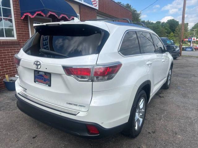 2016 Toyota Highlander Limited Platinum V6