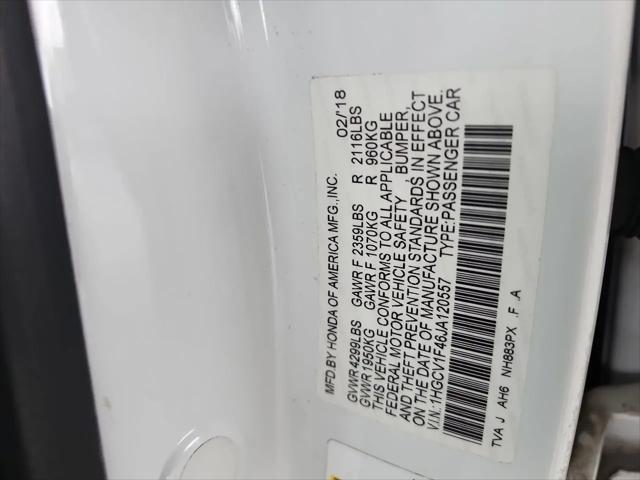 2018 Honda Accord EX