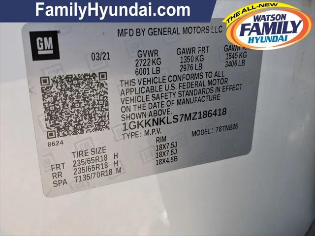 2021 GMC Acadia FWD SLE