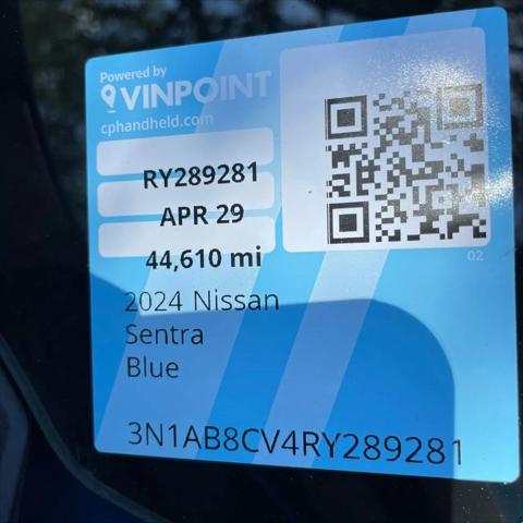 2024 Nissan Sentra SV Xtronic CVT