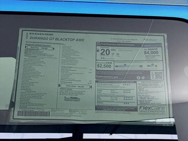 2026 Dodge Durango GT AWD